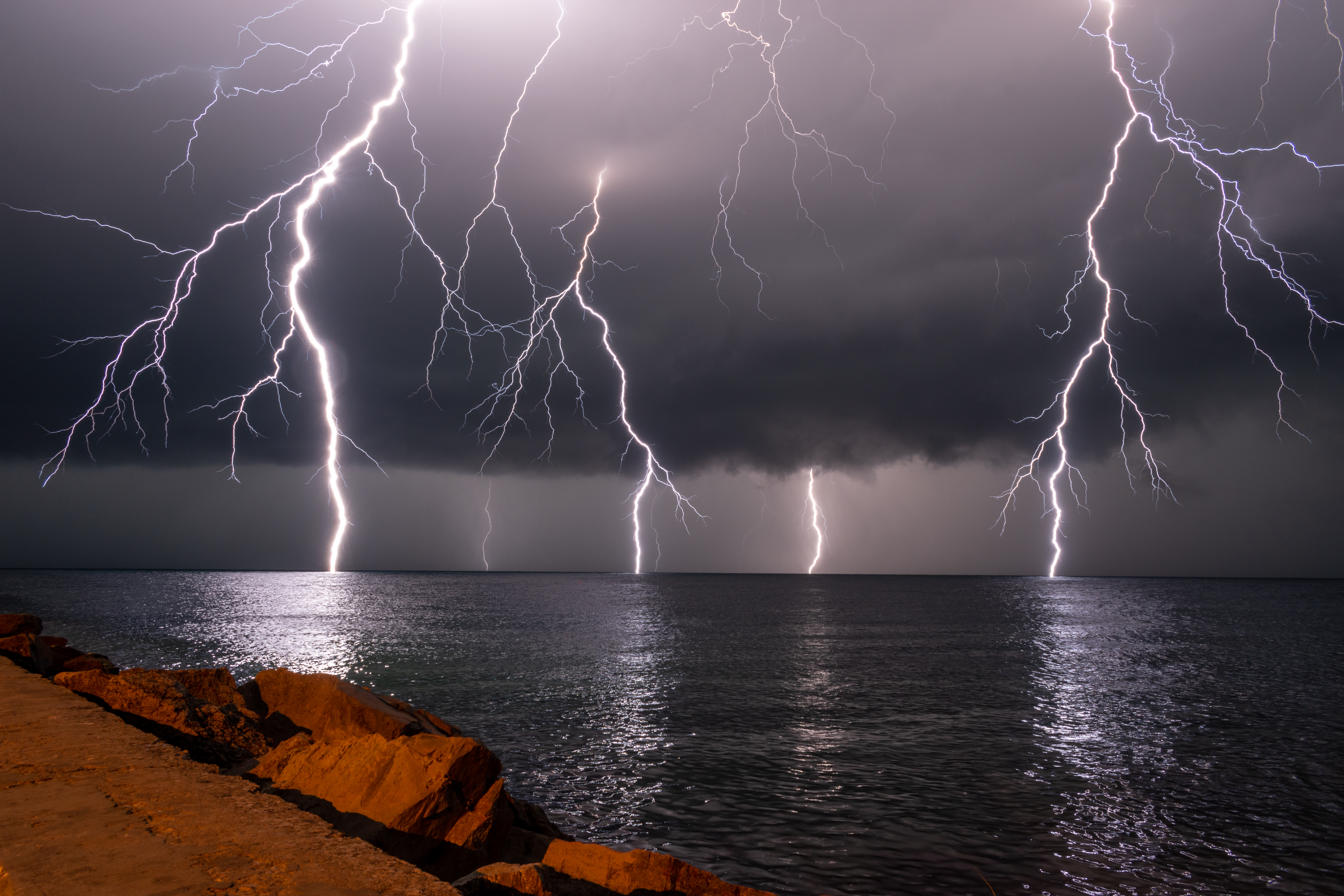 Storm near Dajla and Umag, Croatia, 2 September 2025